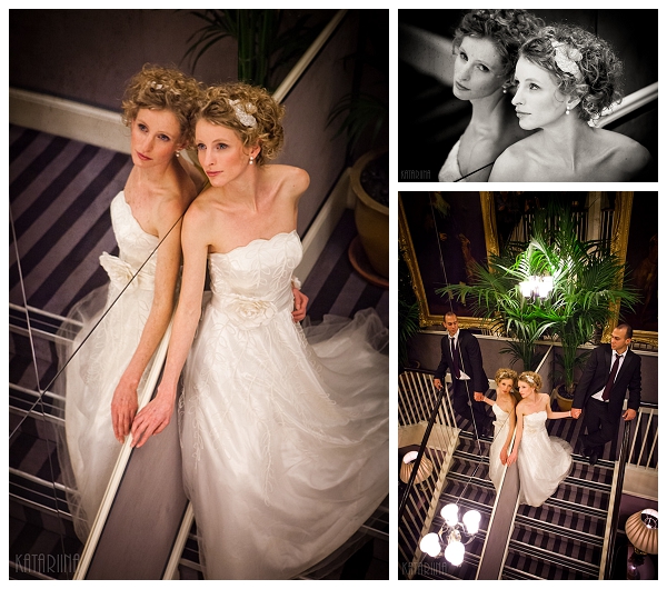 2012-01-11_004 bride and groom pose on beautiful staircase